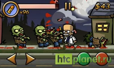 Zombieville USA Android - тинейджер против зомби